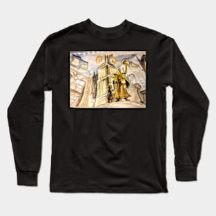 Overwatch Statue Long Sleeve T-Shirt